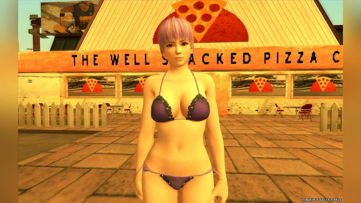 Аяне в купальнике / GTA San Andreas
