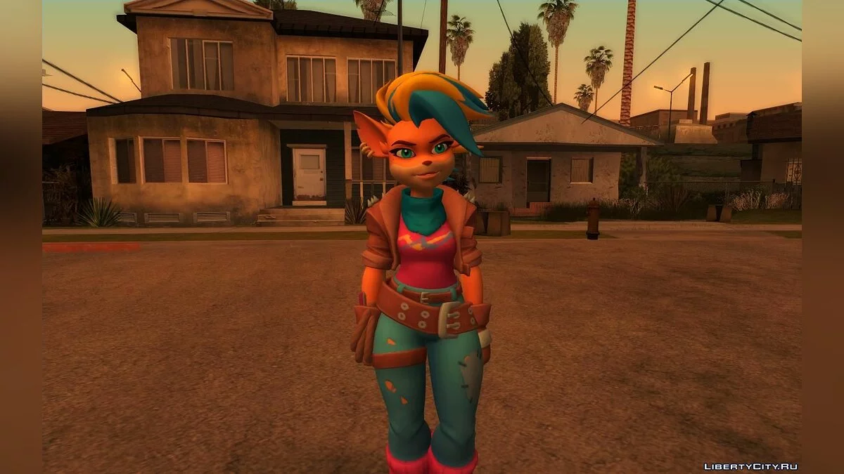 Crash 4: Tawna / GTA San Andreas