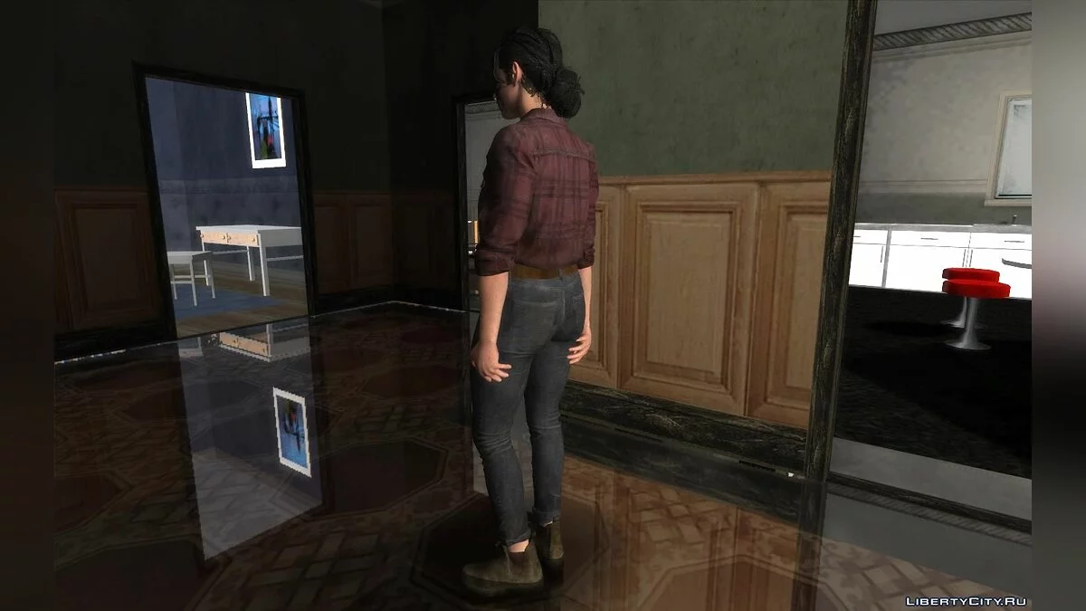 Дина из TLOU 2 / GTA San Andreas