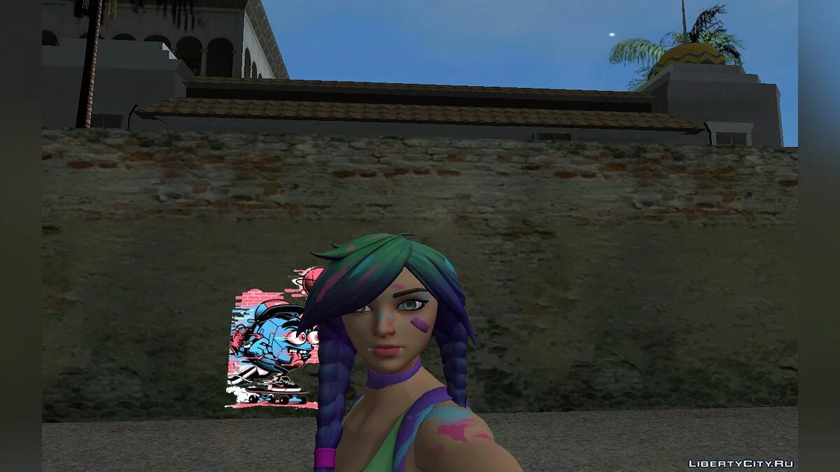 Fortnite Splatterella / GTA San Andreas