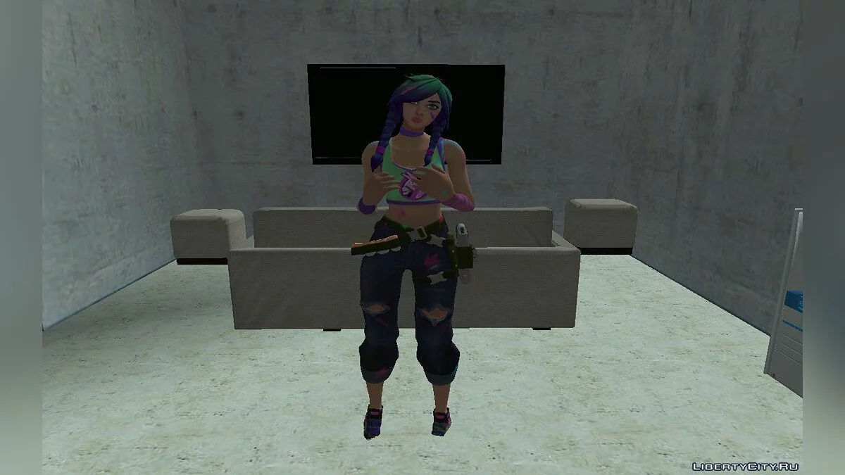 Fortnite Splatterella / GTA San Andreas