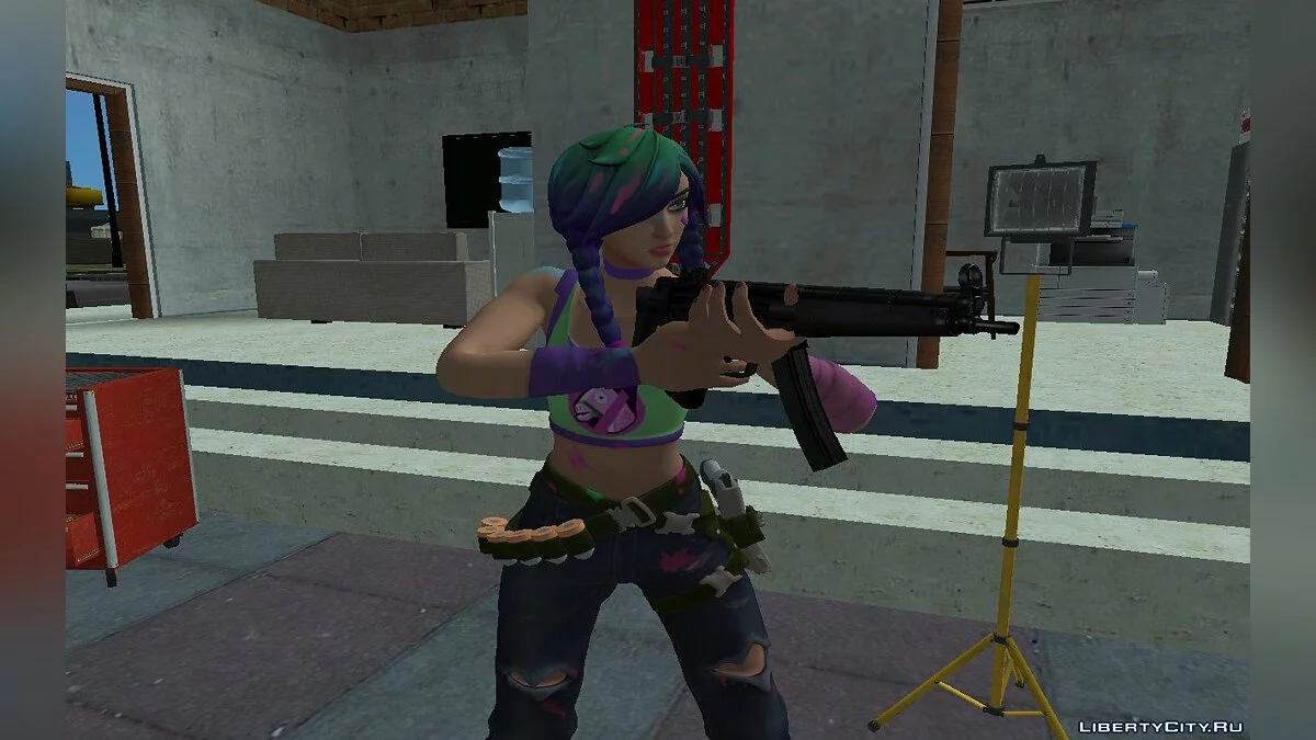 Fortnite Splatterella / GTA San Andreas