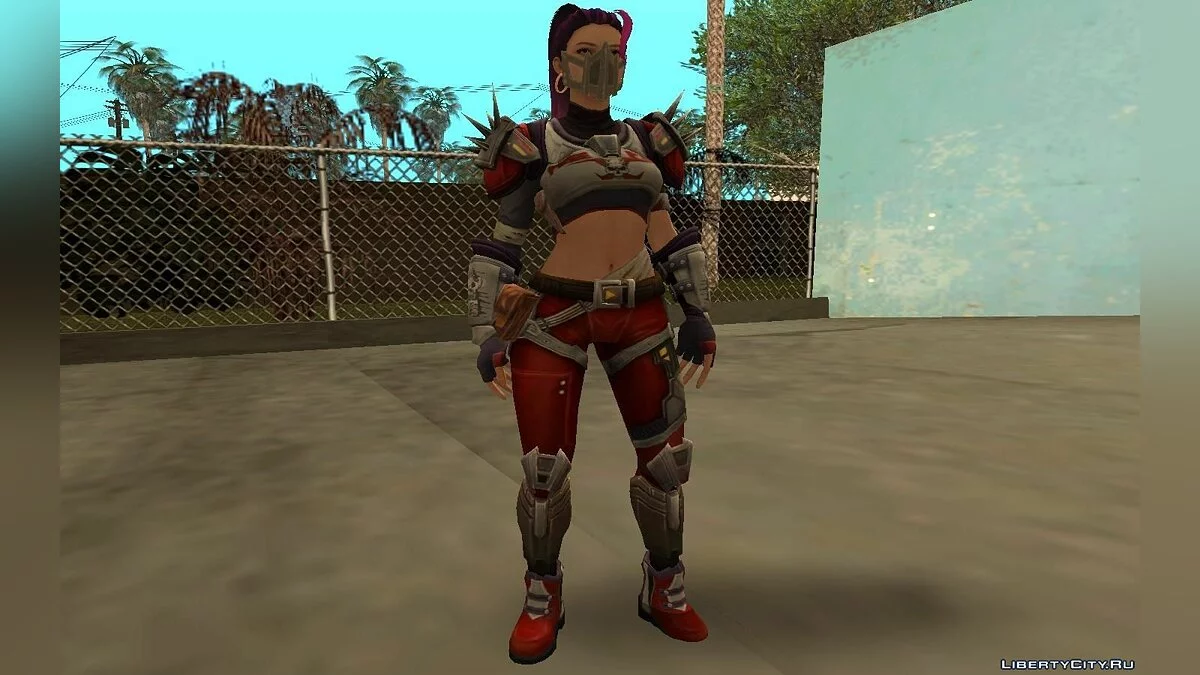 Free Fire: Hockey Skin Pack [Male & Female] / GTA San Andreas