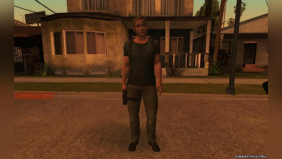 Скачать Эбби из TLOU 2 для GTA San Andreas