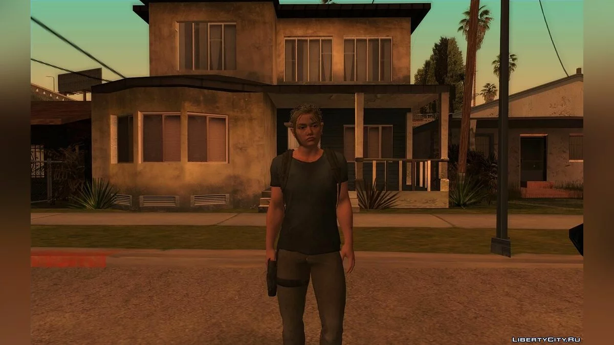 Эбби из TLOU 2 / GTA San Andreas
