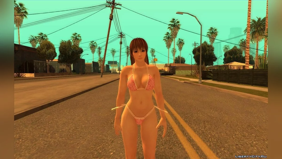 Касуми в бикини / GTA San Andreas