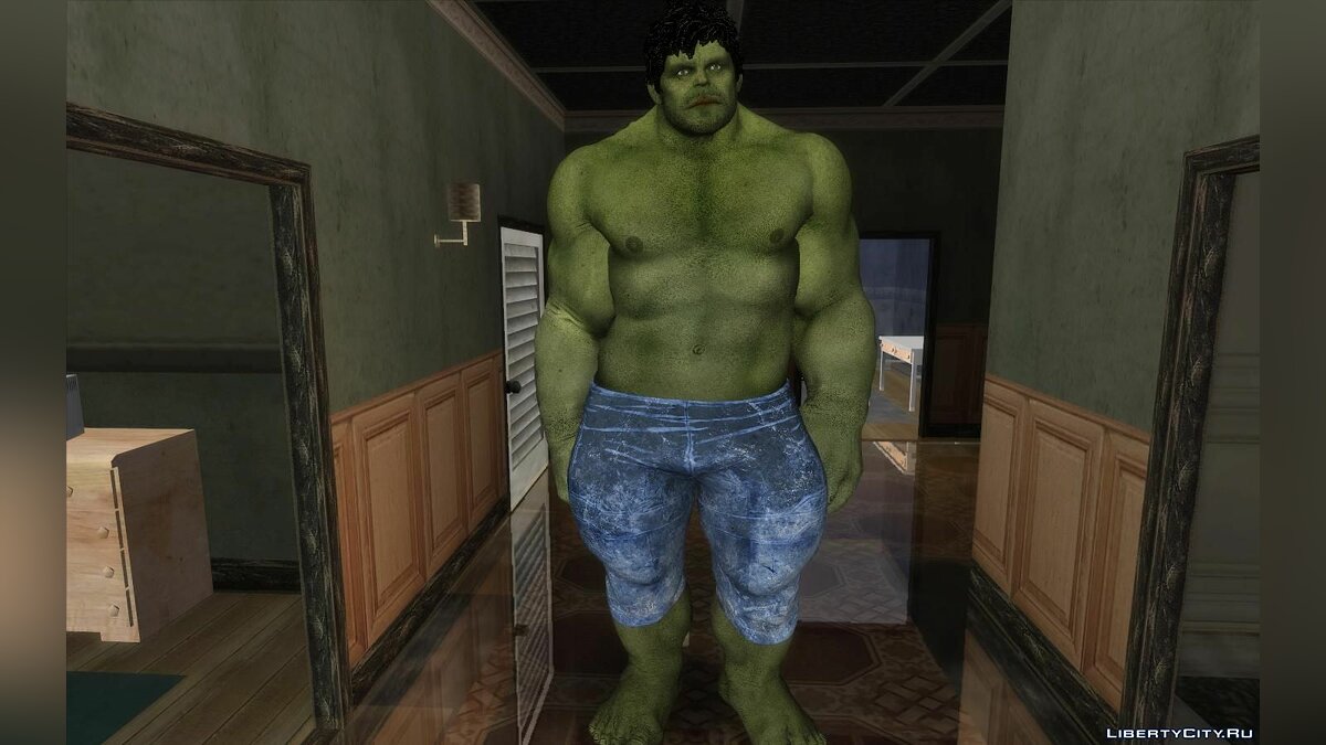 Замена hulk в GTA San Andreas (17 файлов)