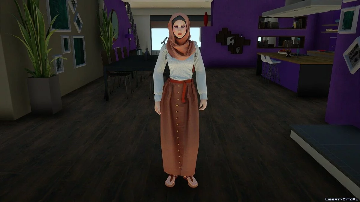 Хелена Дуглас в повседневной одежде v36 / GTA San Andreas