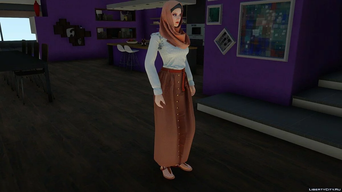 Хелена Дуглас в повседневной одежде v36 / GTA San Andreas