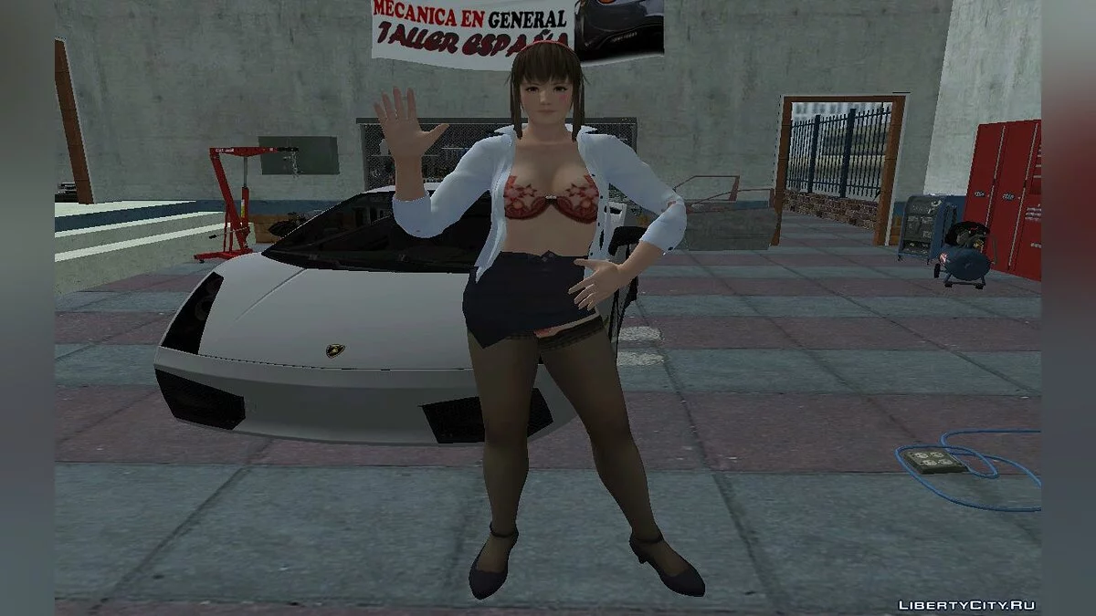 Хитоми из DOAXVV (Секретный класс) / GTA San Andreas
