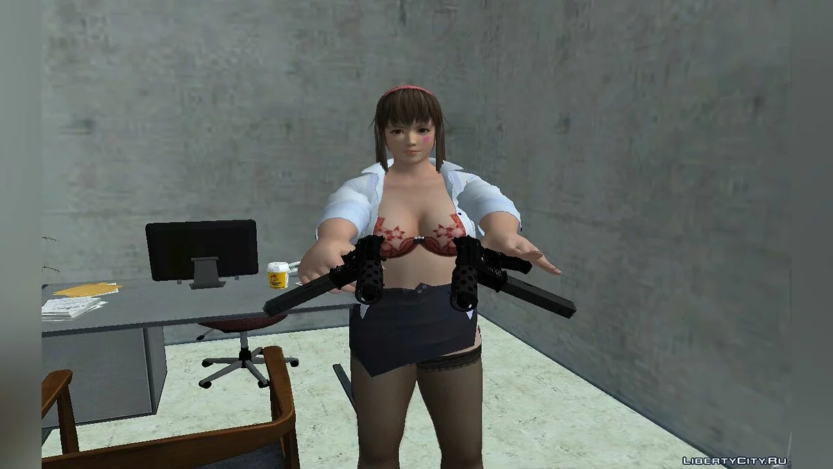Хитоми из DOAXVV (Секретный класс) / GTA San Andreas