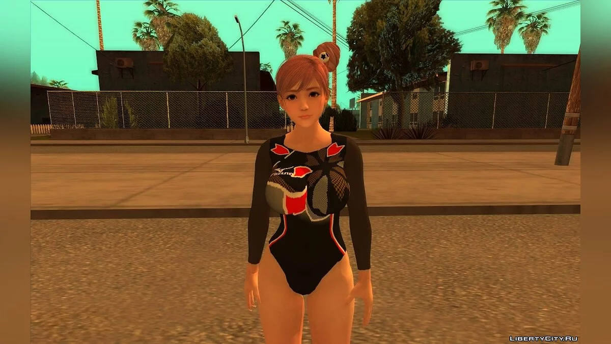 Хонока в купальнике / GTA San Andreas