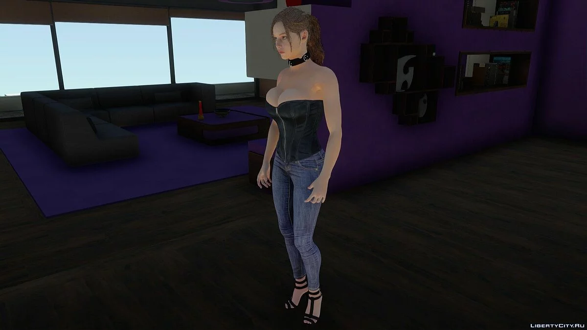 Клэр Редфилд в корсете / GTA San Andreas