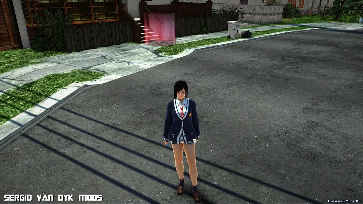 Кокоро в школьной форме из Dead or Alive Xtreme Venus Vacation / GTA San Andreas