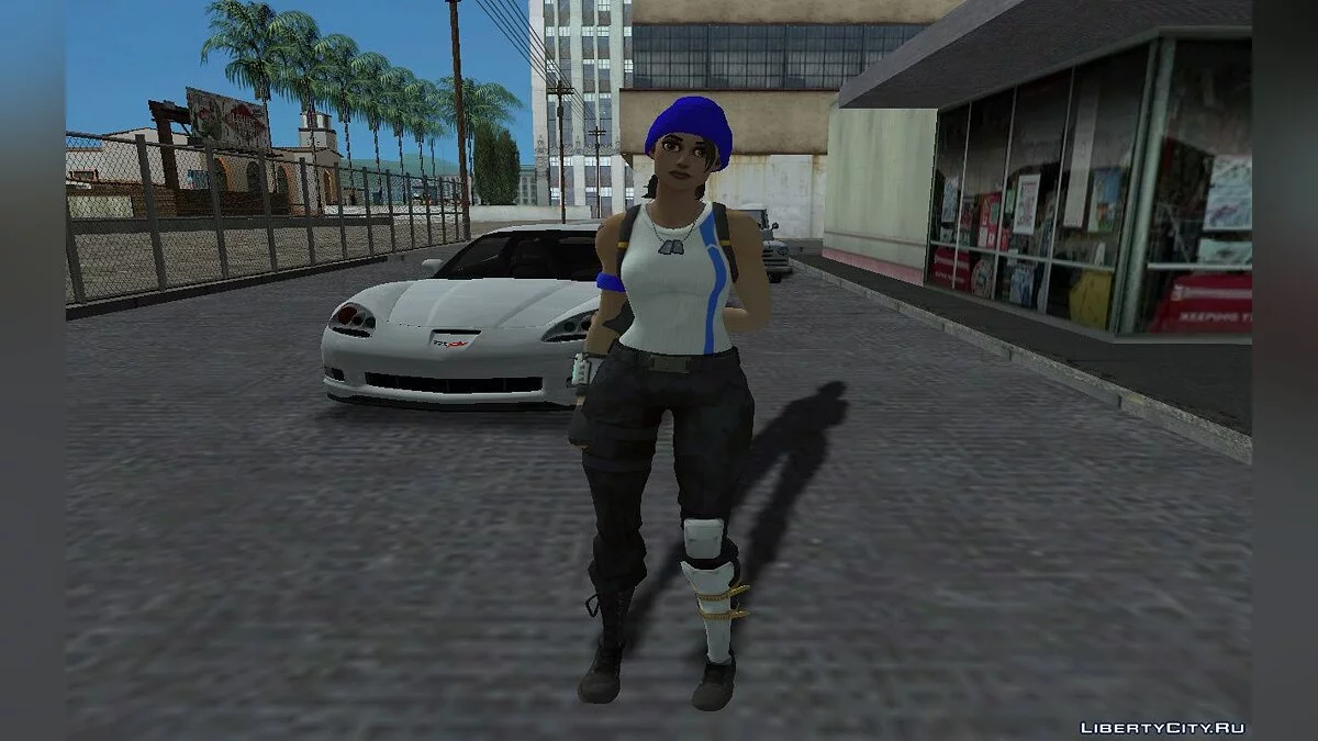 Лидер Синей Команды из Фортнайт / GTA San Andreas