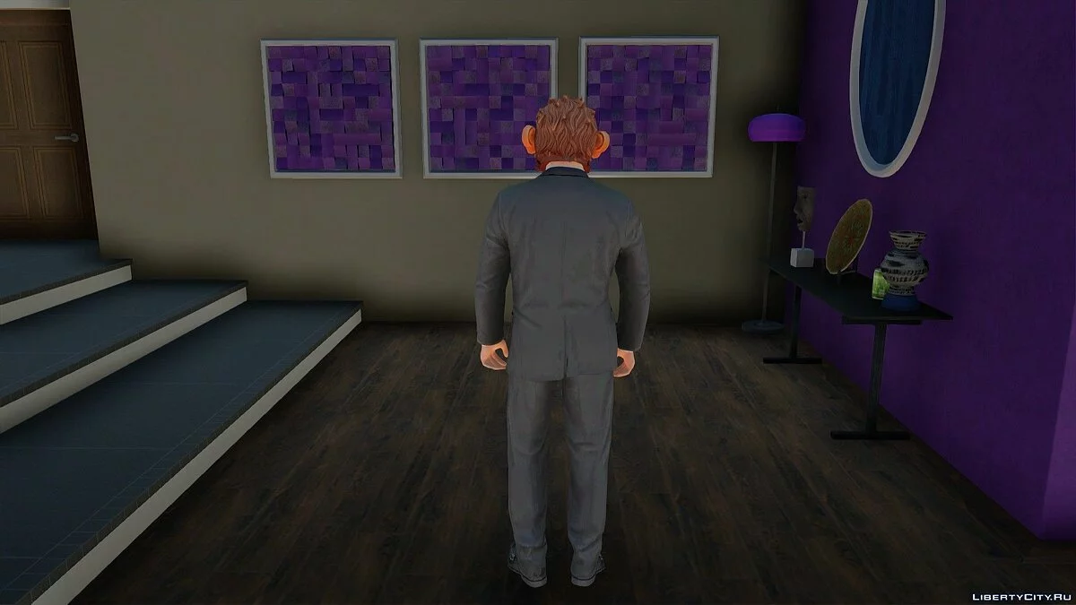 Майкл в смокинге из GTA 5 / GTA San Andreas