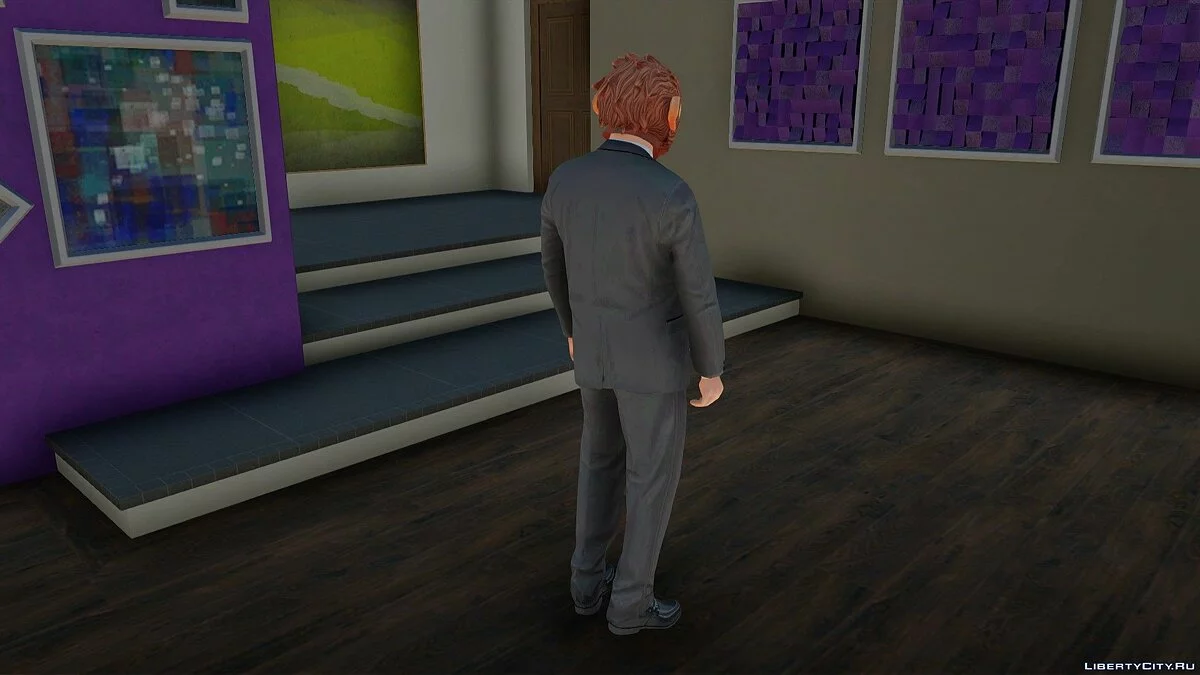 Майкл в смокинге из GTA 5 / GTA San Andreas