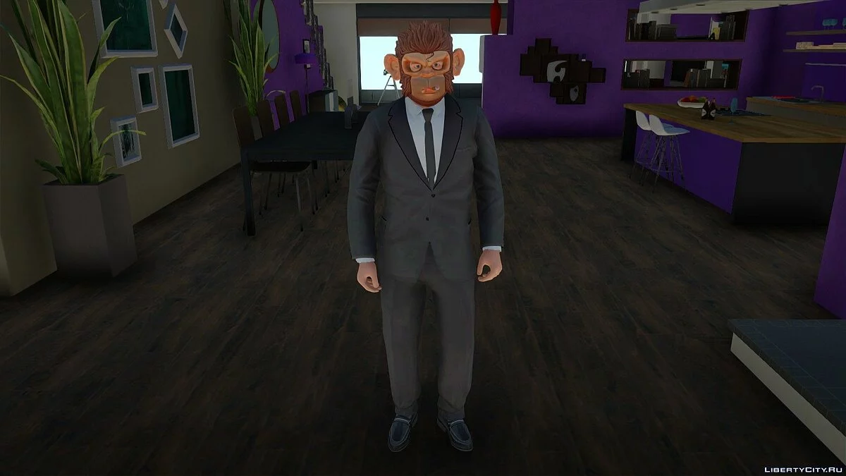 Майкл в смокинге из GTA 5 / GTA San Andreas
