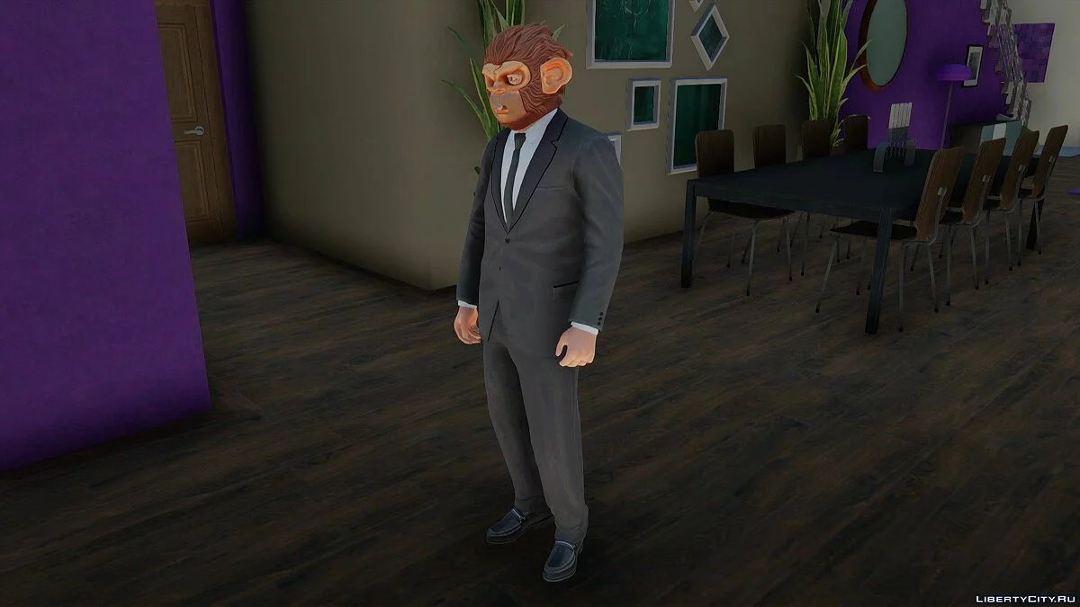 Майкл в смокинге из GTA 5 / GTA San Andreas