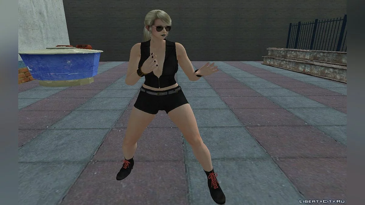 Metroid Samus Aran Short Leather Suit / GTA San Andreas