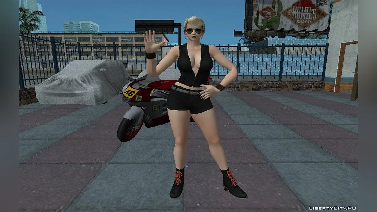 Metroid Samus Aran Short Leather Suit / GTA San Andreas