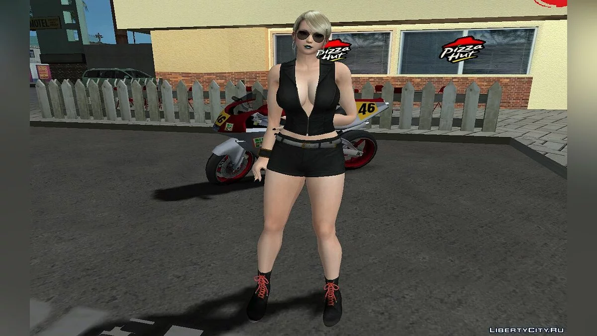 Metroid Samus Aran Short Leather Suit / GTA San Andreas