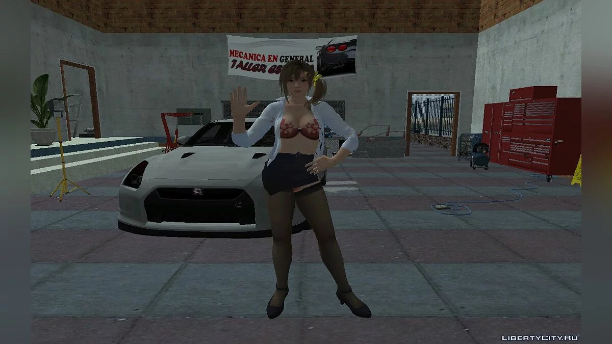 Мисаки из DOAXVV (Секретный класс) / GTA San Andreas