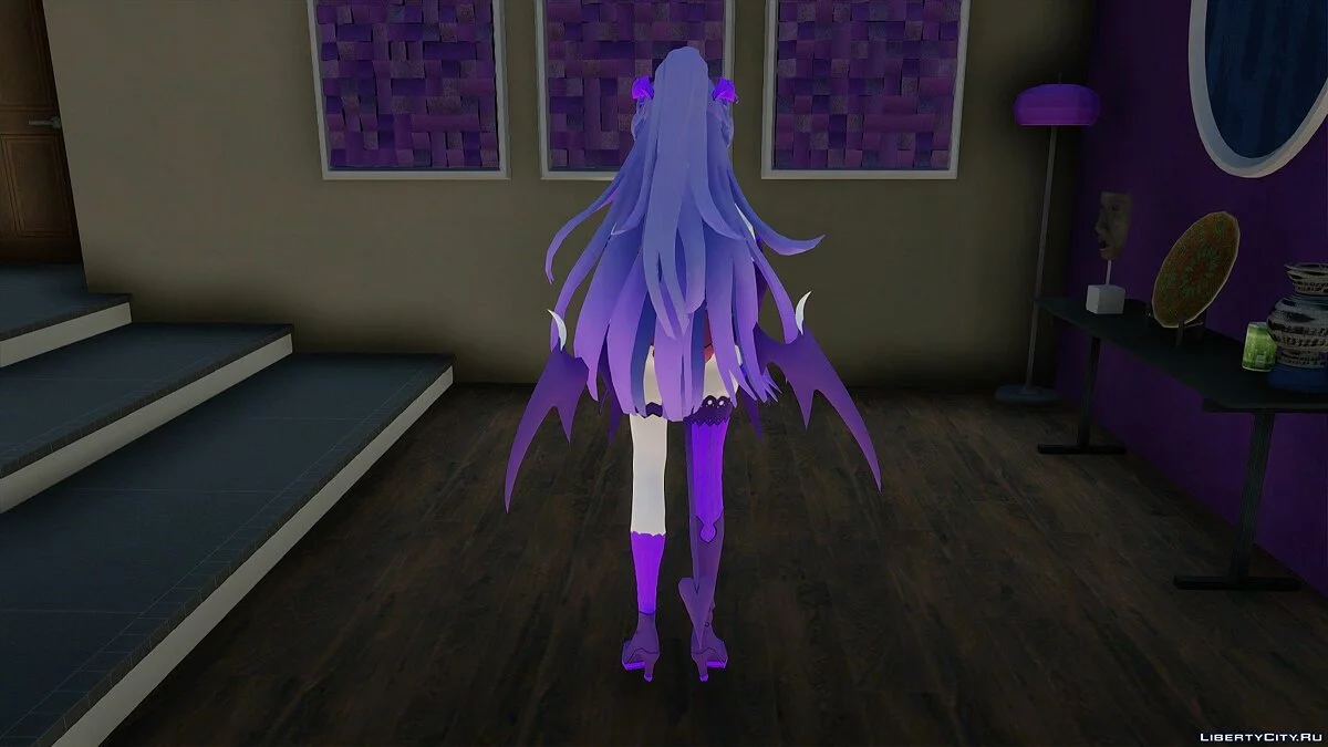 Мэй Демон из Honkai Impact / GTA San Andreas