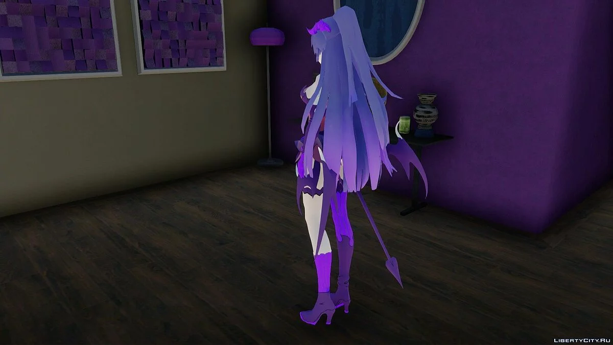 Мэй Демон из Honkai Impact / GTA San Andreas
