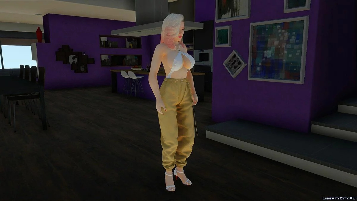 Мэй Ширануи в повседневной одежде v17 / GTA San Andreas