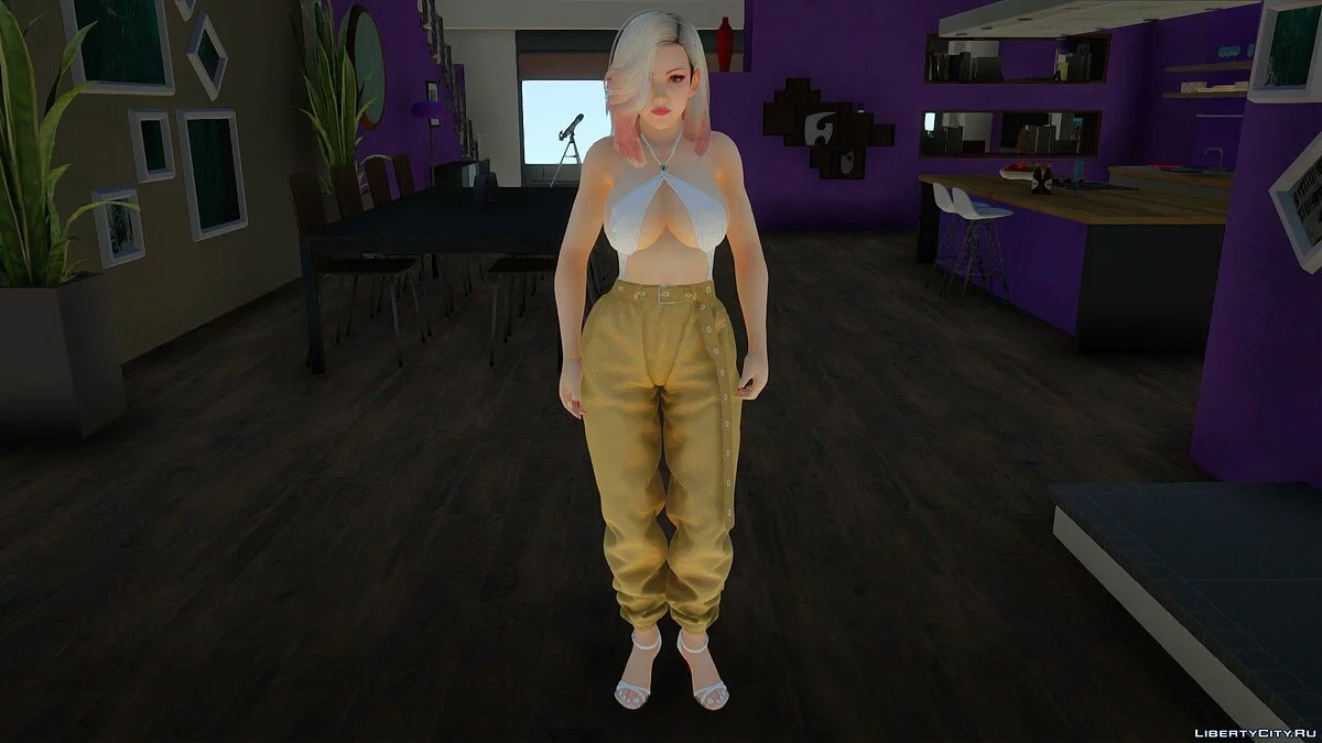 Мэй Ширануи в повседневной одежде v17 / GTA San Andreas