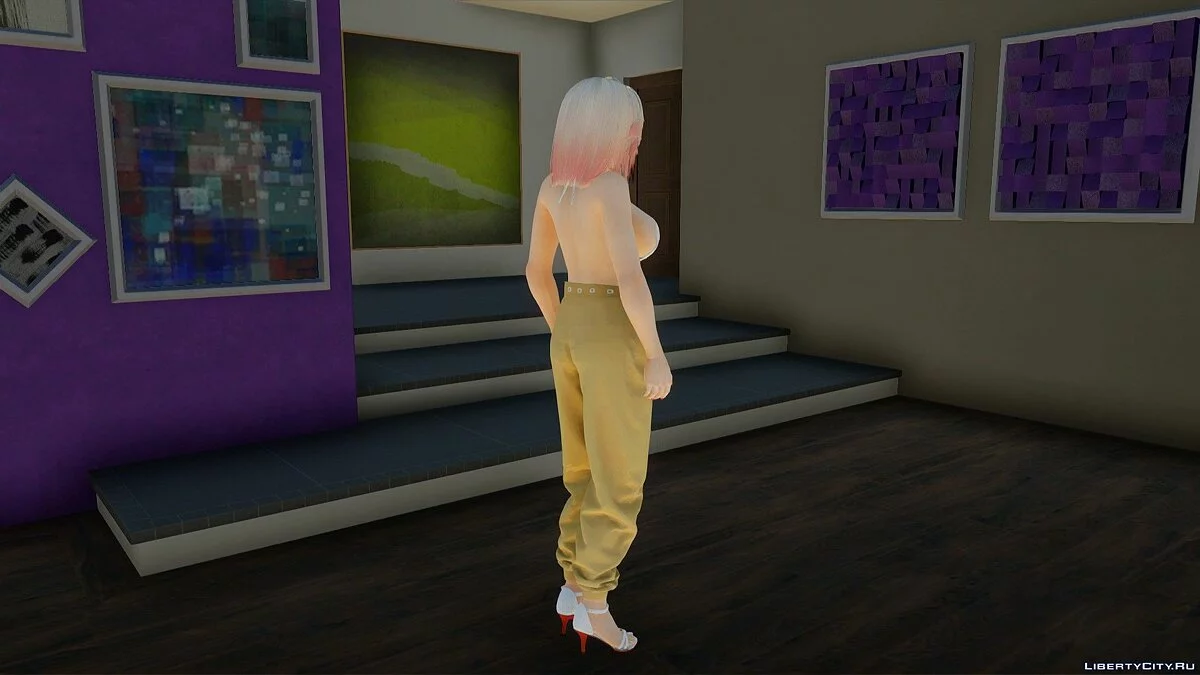 Мэй Ширануи в повседневной одежде v17 / GTA San Andreas