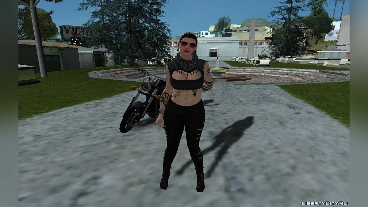 Молли Шультц из GTA 5 Гангстер V4 / GTA San Andreas