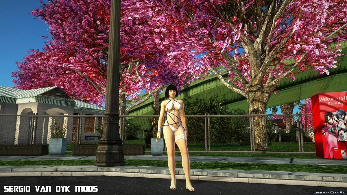 Момиджи в бикини из Dead or Alive Xtreme Venus Vacation / GTA San Andreas
