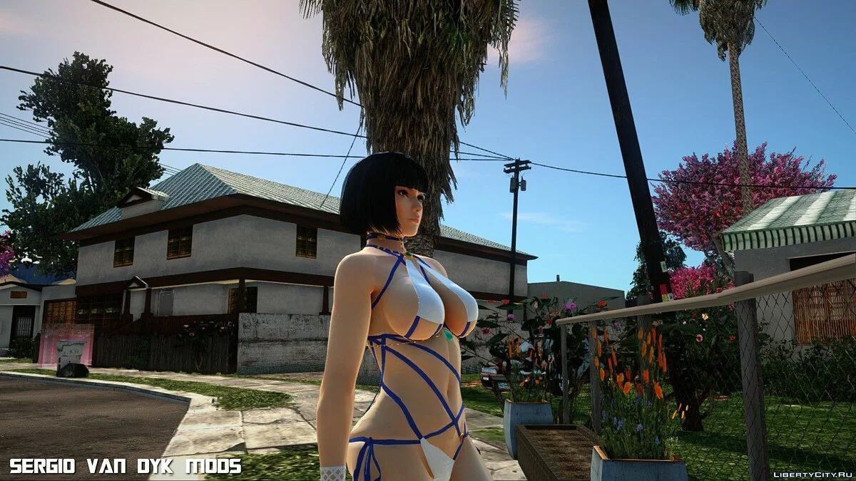 Момиджи в бикини из Dead or Alive Xtreme Venus Vacation / GTA San Andreas