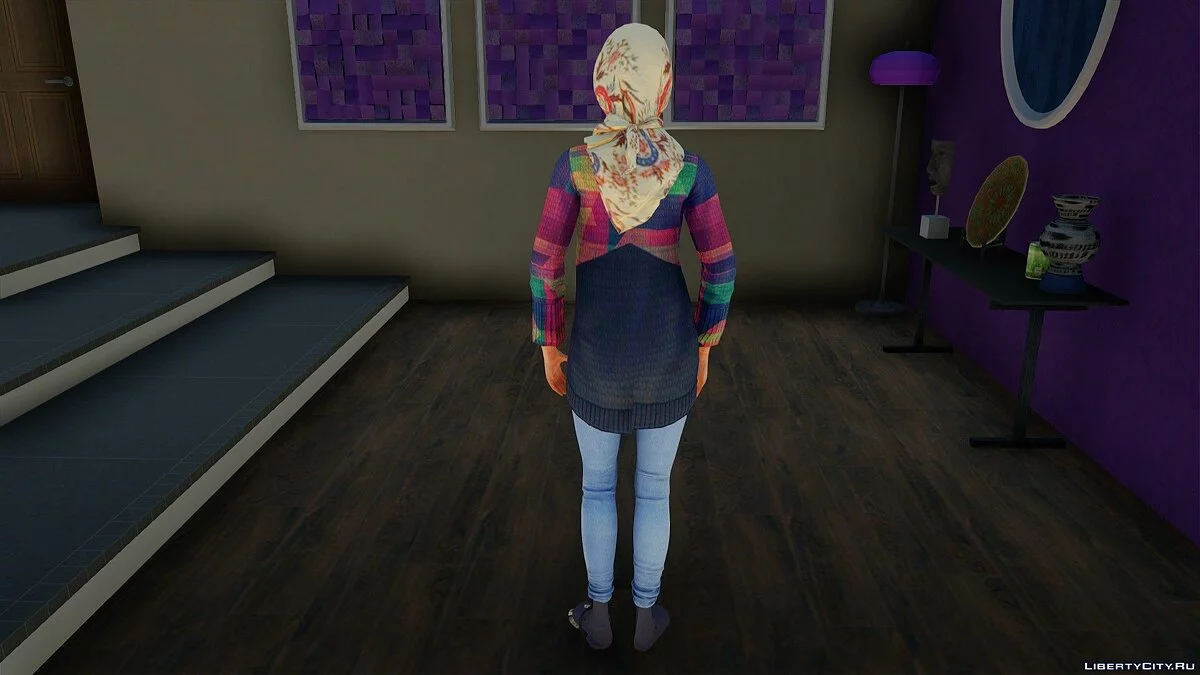 Najlaa из Sims 4 / GTA San Andreas