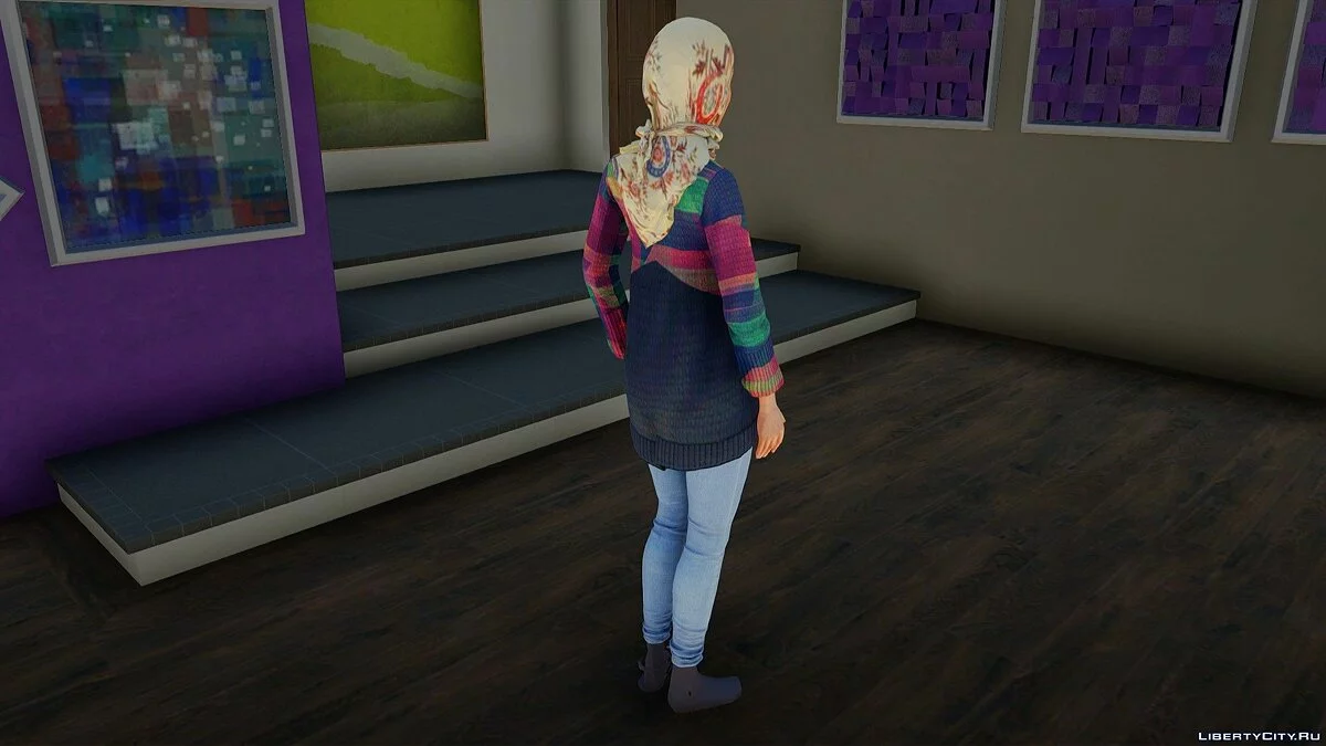 Najlaa из Sims 4 / GTA San Andreas