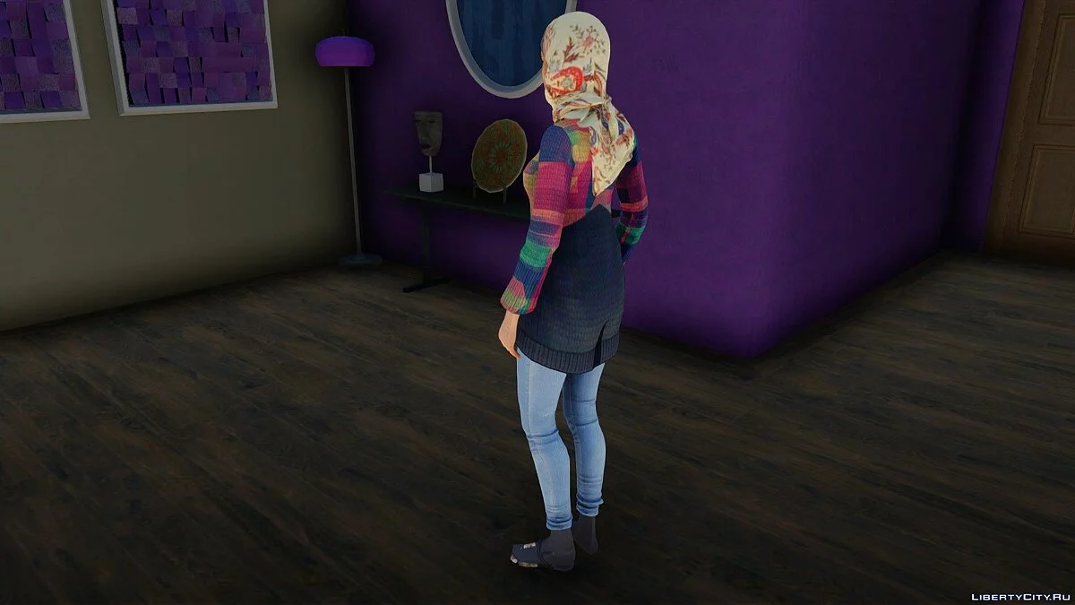 Najlaa из Sims 4 / GTA San Andreas