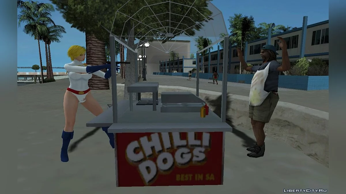 Наотора Ли из DOA Пауэр Гёрл / GTA San Andreas