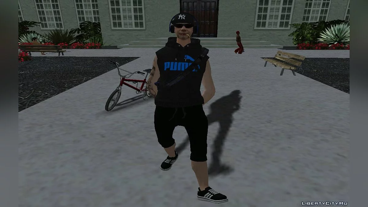 Новый Cwmohb1 в повседневной одежде V9 (Импорт-Экспорт) / GTA San Andreas