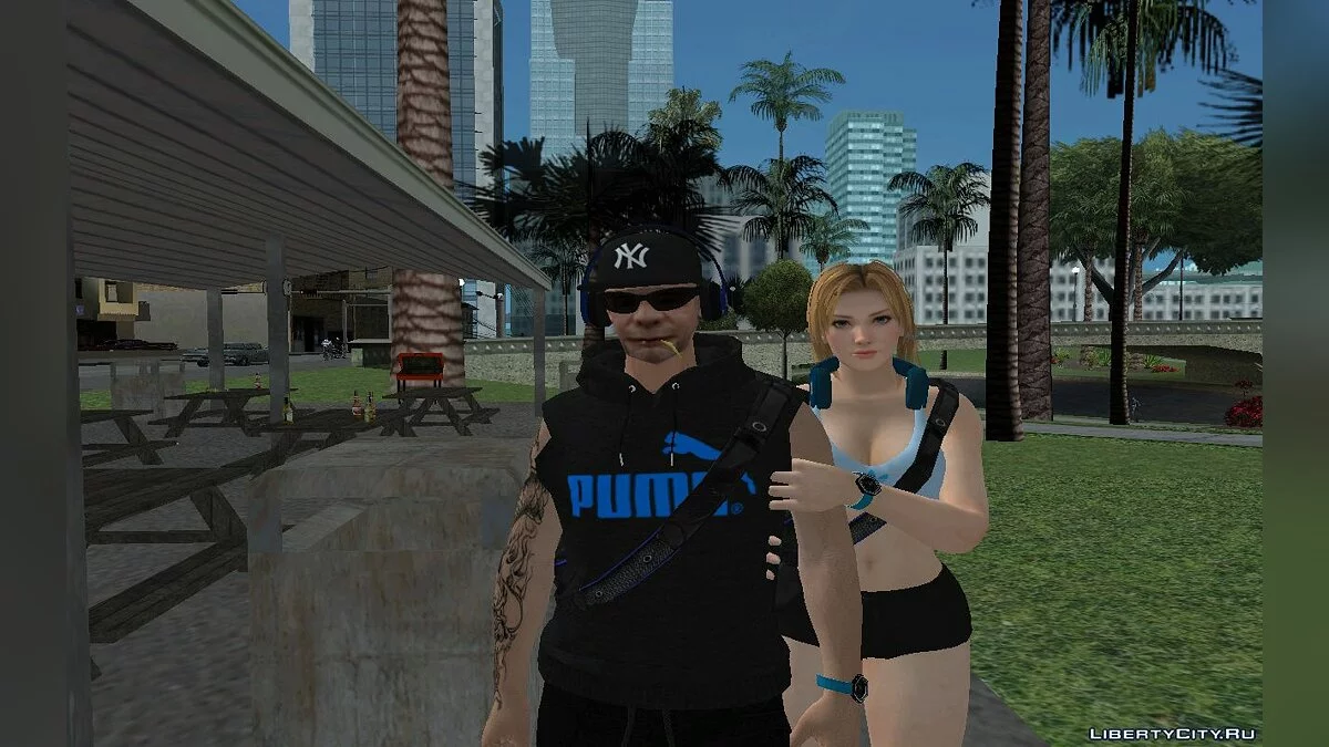 Новый Cwmohb1 в повседневной одежде V9 (Импорт-Экспорт) / GTA San Andreas