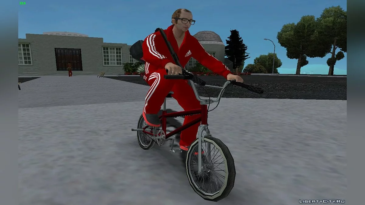 Новый скин Розенберга V2 (Спортивный костюм Адидас) / GTA San Andreas