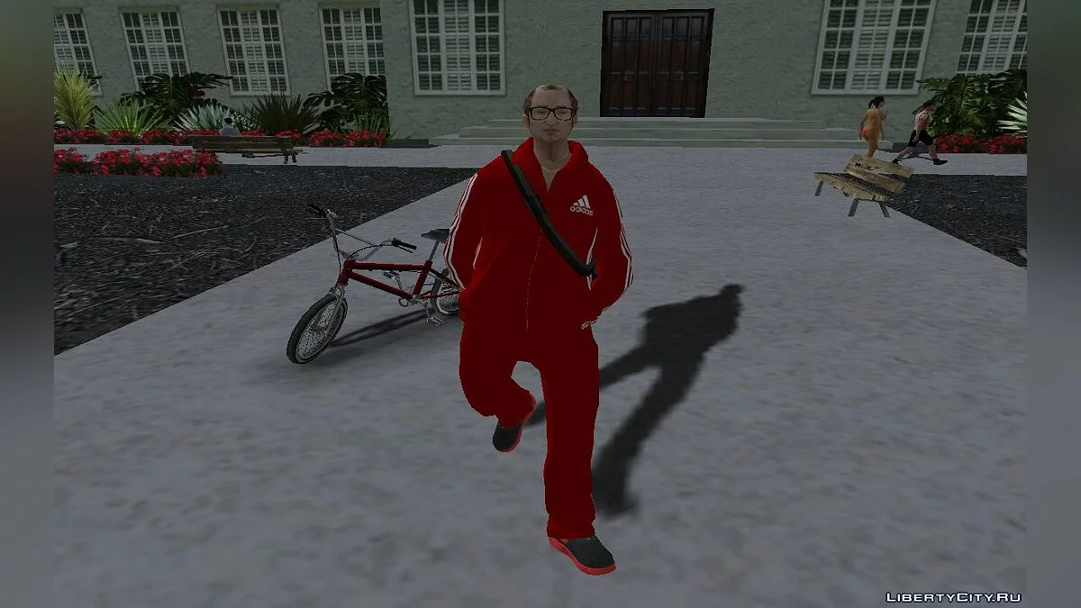 Новый скин Розенберга V2 (Спортивный костюм Адидас) / GTA San Andreas