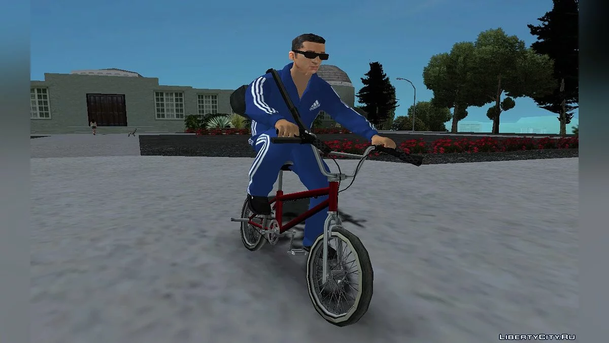 Новый скин Вузи в спортивном костюме Адидас V3 / GTA San Andreas