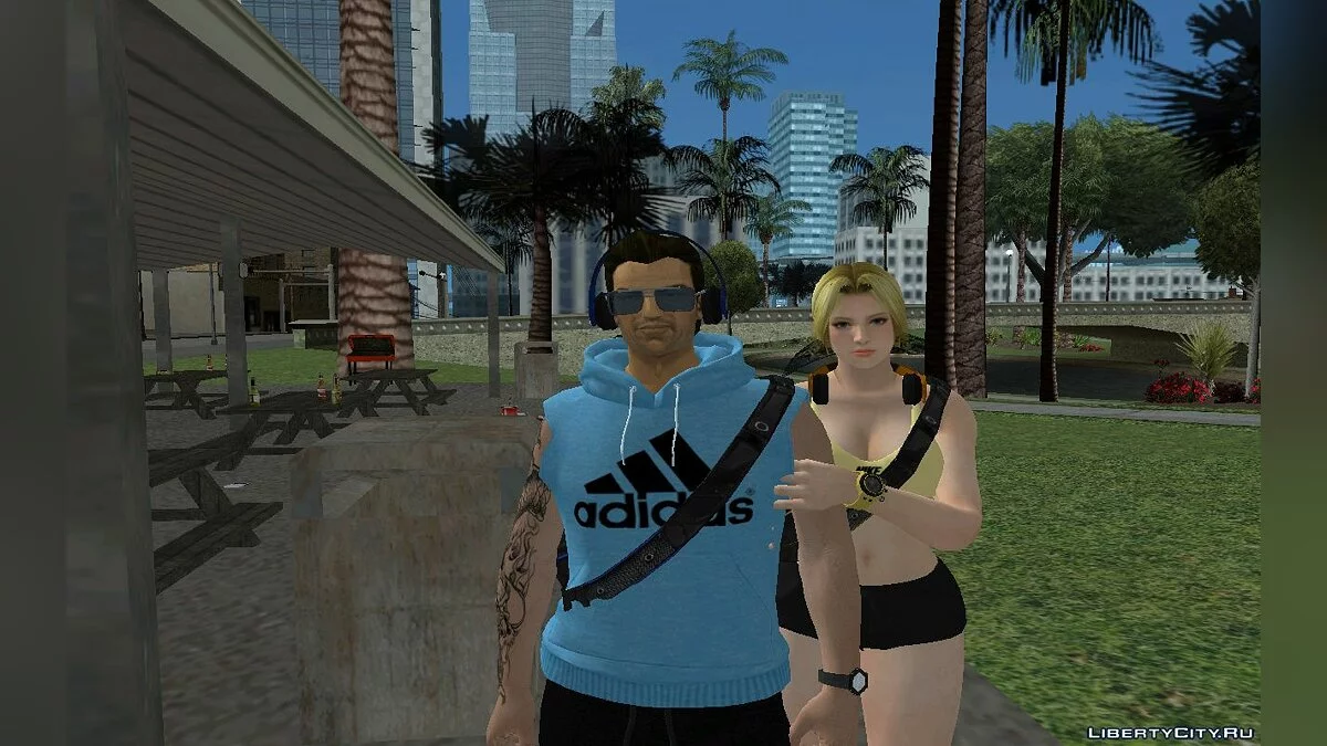 Новый Томми Версетти в повседневной одежде V9 (Импорт-Экспорт) / GTA San Andreas