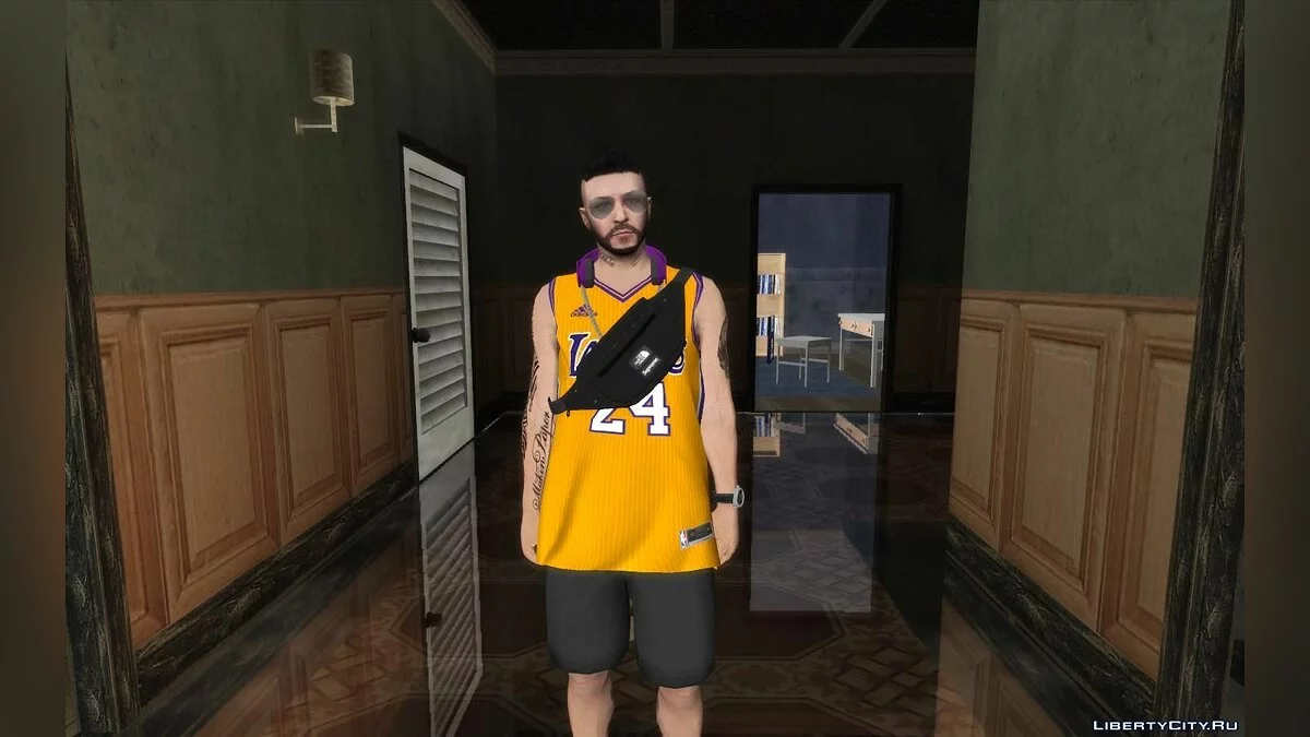 Рандомный скин из GTA Online #24 (Форма Коби из Los Angeles Lakers) / GTA San Andreas