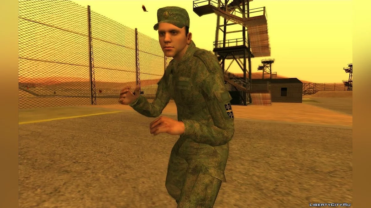 Сербский солдат V2 / GTA San Andreas