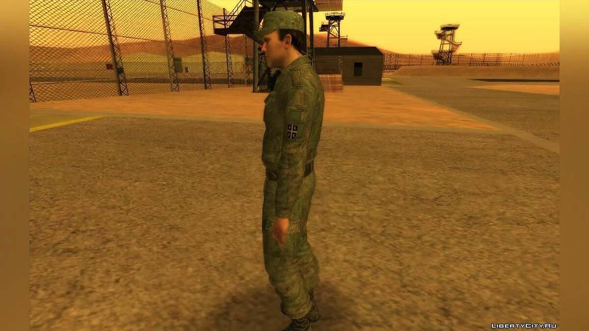 Сербский солдат V2 / GTA San Andreas