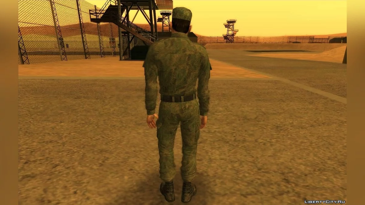 Сербский солдат V2 / GTA San Andreas