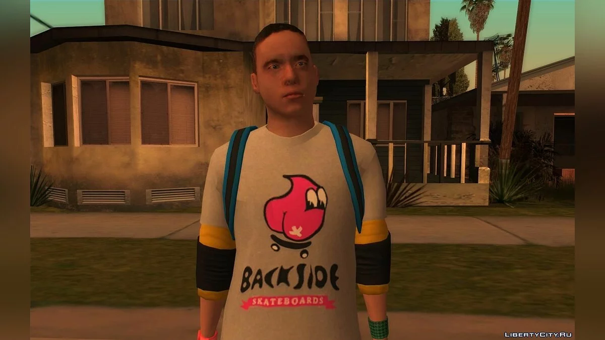Скейтер из GTA 5 / GTA San Andreas